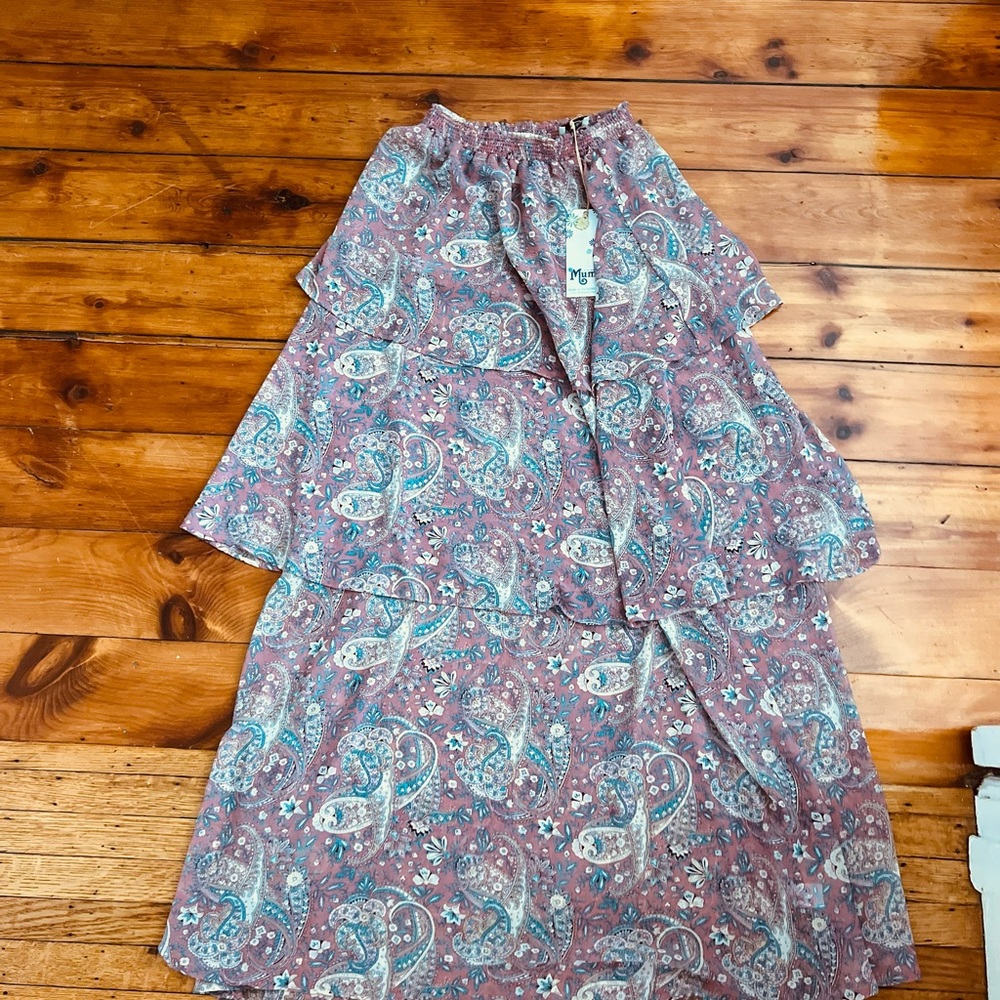 Show Me Your Mumu Floral Paisley Dress / Skirt